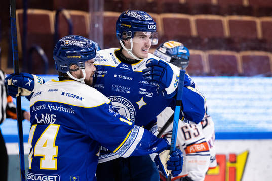 Leksands Nils Åman jublar