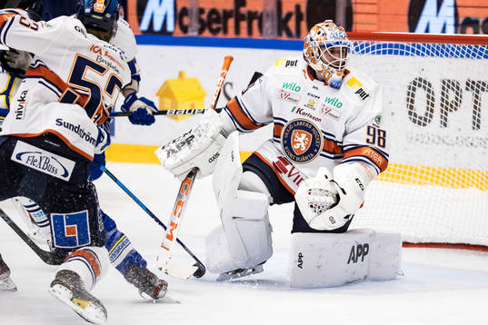 Växjös målvakt Janis Kalnins