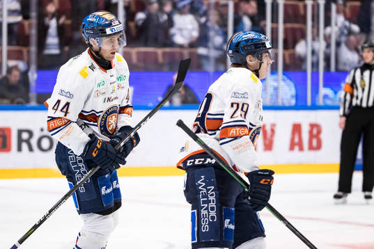 Växjös Peter Andersson och Pontus Holmberg deppar