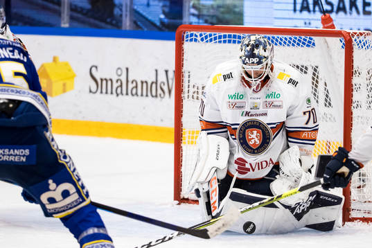 Växjös målvakt Adam Åhman