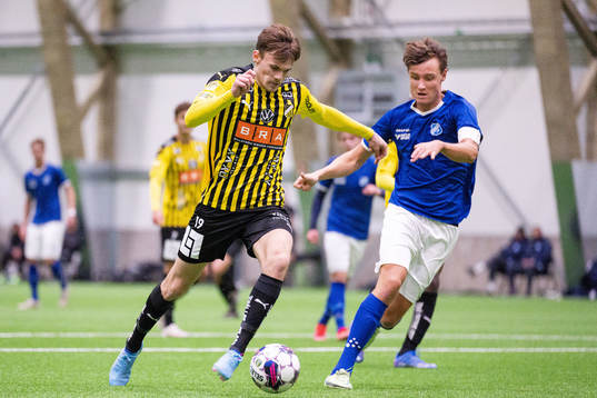 Häckens Oscar Uddenäs  och Norrbys Alexander Salo