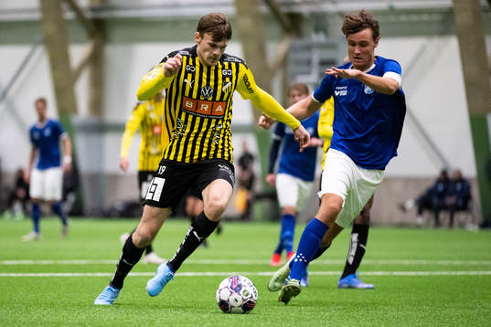 Häckens Oscar Uddenäs  och Norrbys Alexander Salo