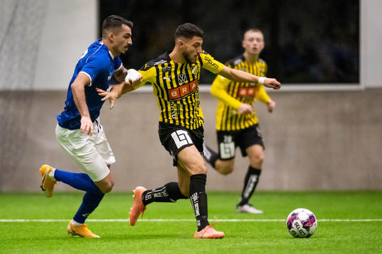 Norrbys Abbas Mohamad och Häckens Leonardo Farah Shahin