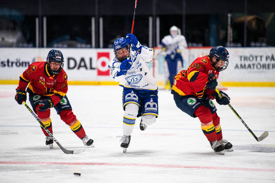 Leksands Agnez Svensson och Djurgårdens Selma Tyreskog