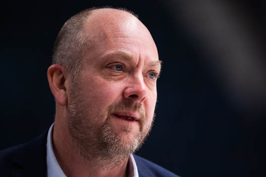 Djurgårdens tränare Rickard Hårdstam