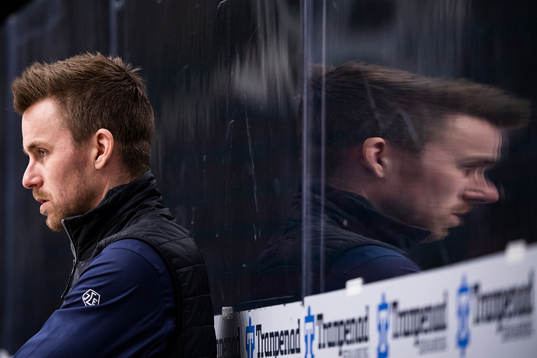Leksands tränare Mathias Olsson