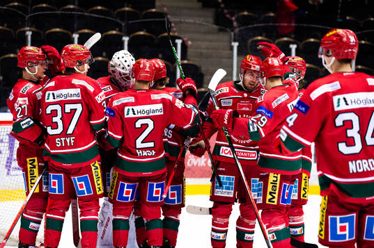 under ishockeymatchen i Hockeyallsvenskan mellan Modo och