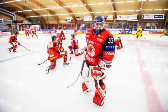 Västerviks målvakt Henrik Lundberg