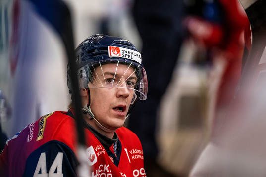 Västerviks Sebastian Benker deppar