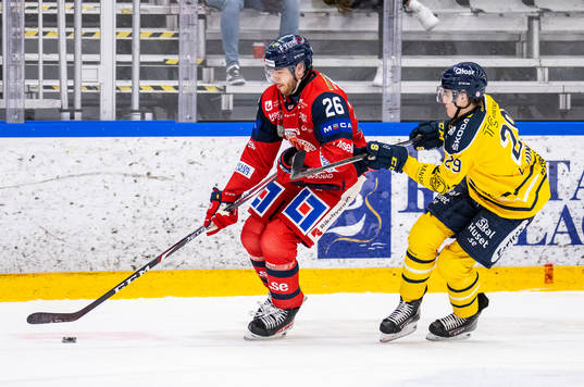 Västerviks Bode Wilde och Södertäljes Daniel Ljungman