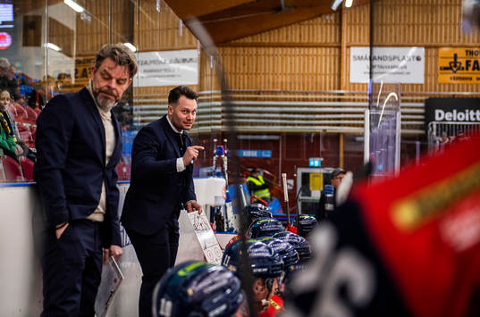 Västerviks tränare Martin Gudmundsson