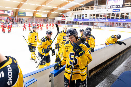 Södertäljes spelare deppar