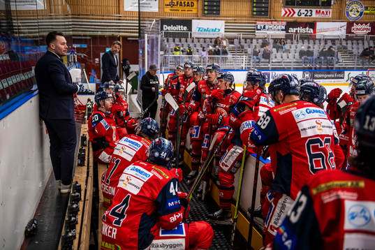 Västerviks tränare Martin Gudmundsson