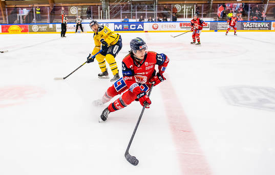 Södertäljes Matt Marcinew och Västerviks Brett Supinski