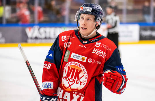 Västerviks Myles Powell jublar