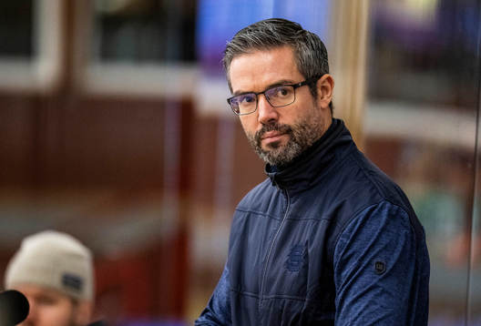 Södertäljes tränare Jörgen Bemström deppar