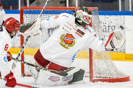Almtunas målvakt Isak Johansson