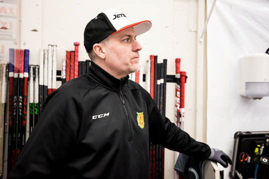 Moras materialförvaltare Håkan Bogg
