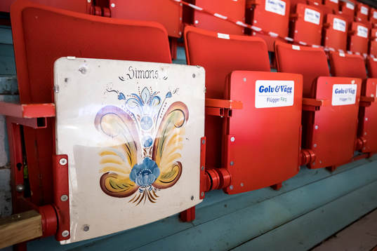 Simons plats i Smidjegrav Arena