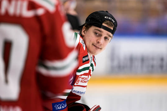 Moras målvakt Lucas Skogsman