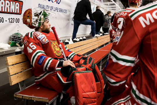 Moras målvakt Andreas Ljunggren deppar