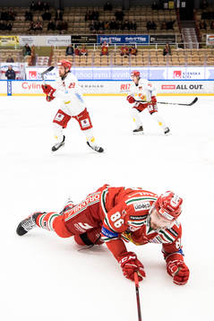 Moras Albin Grewe och Almtunas Mattias Johansson