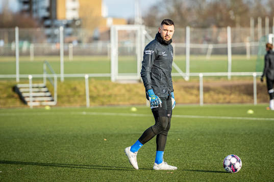 Landskronas målvakt Amr Kaddoura