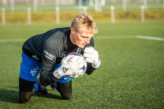 Landskronas målvakt Svante Hildeman