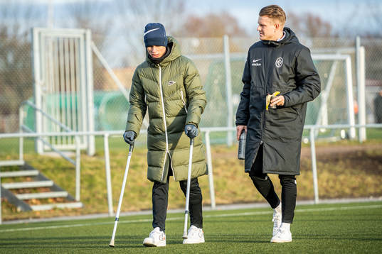 Landskronas Oscar Petersson och Jacob Blixt