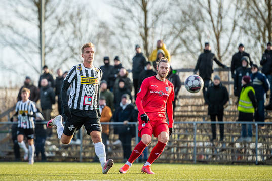 Landskronas Linus R Olsson och Helsingörs Mikkel Knudsen