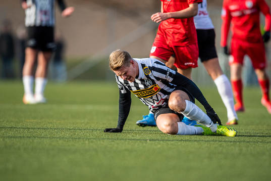 Landskronas Jacob Blixt har ont