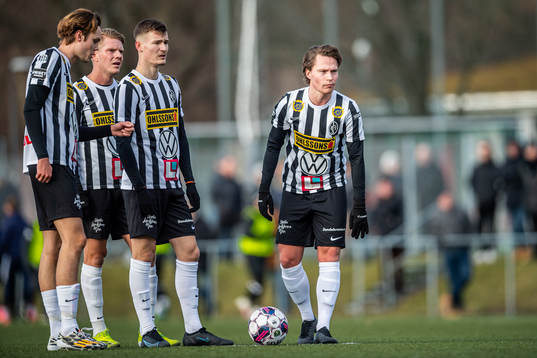 Landskronas Albin Linnér, Jacob Blixt, Robin Dzabic och