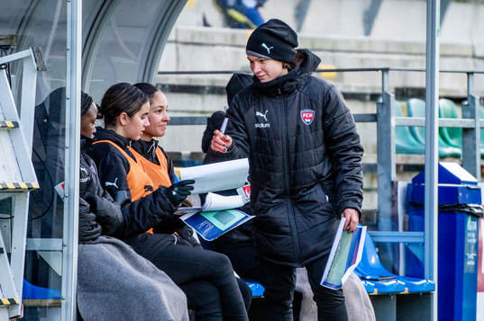 Rosengårds assisterande tränare Ieva Kibirkstis