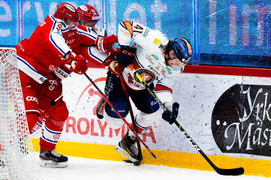 Timrås Albin Carlsson och Växjös Ludvig Nilsson