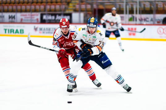 Timrås Sebastian Hartmann och Växjös Pontus Holmberg