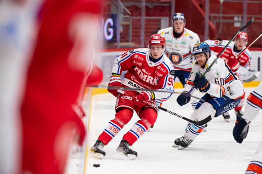 Timrås Viktor Lodin och Växjös Erik Josefsson