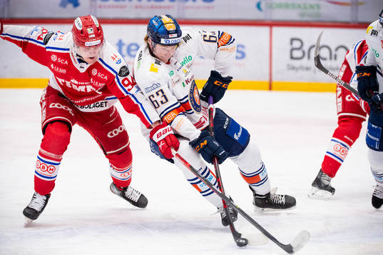 Timrås Sebastian Hartmann och Växjös Michael Krutilunder