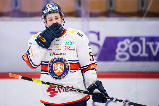 Växjös Arvid Lundberg deppar