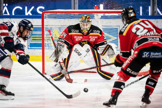 Luleås målvakt Joel Lassinantti