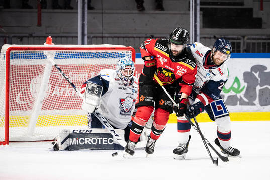 Luleås Linus Fröberg och Linköpings John Nyberg