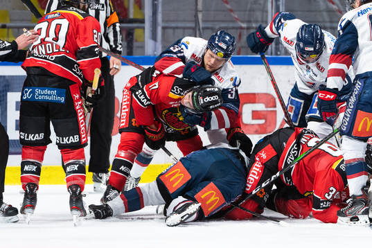 Luleås Isac Brännström och Linköpings Jesper Pettersson