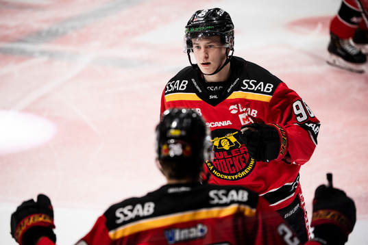 Luleås Pontus Andreasson jublar