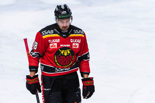 Luleås Sami Lepistö deppar