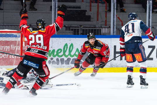 Luleås Brendan Shinnimin jublar