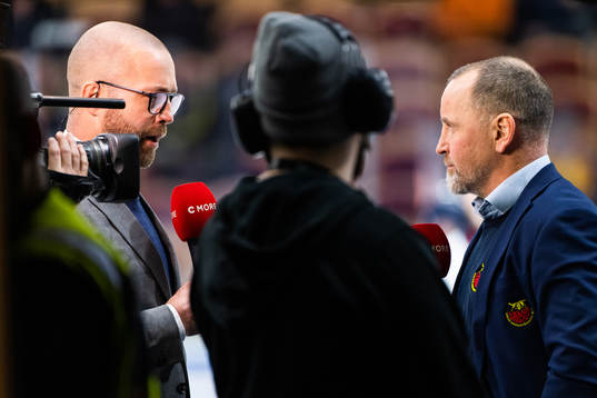 Johan Tornberg intervjuar Luleås tränare Thomas Berglund