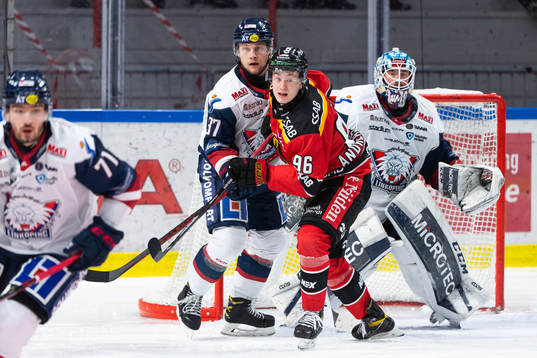 Linköpings Jesper Pettersson och Luleås Pontus Andreasson