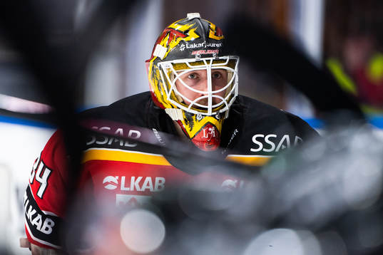 Luleås målvakt Joel Lassinantti