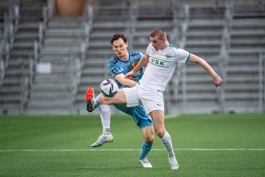 Djurgårdens Hjalmar Ekdal och Västerås William Videhult