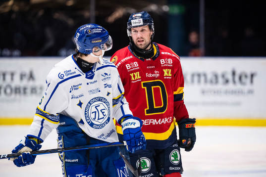 Leksands Max Veronneau och Djurgårdens Dick Axelsson