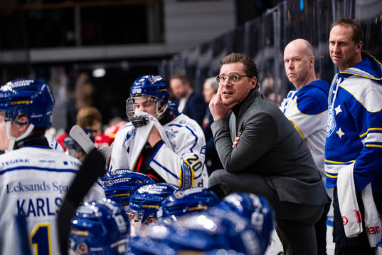 Leksands tränare Björn Hellkvist